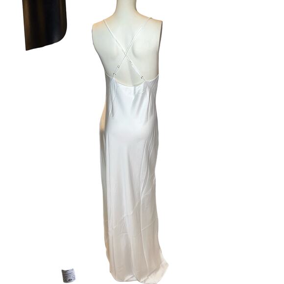 Show Me Your Mumu Ivory Tuscany Maxi Slip Dress Small - Picture 2 of 7